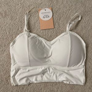 NWT white bralette